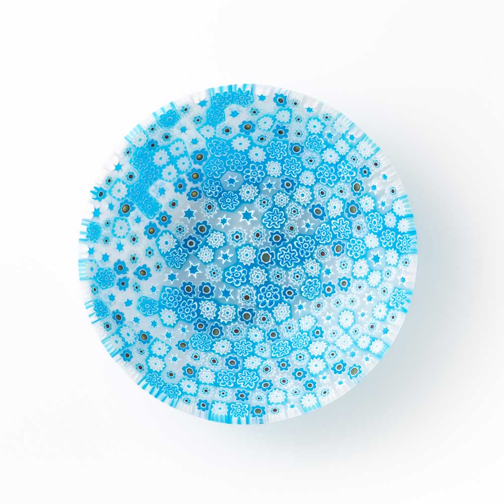 Ercole-Moretti-Classic-collection-ciotola-con-murrine-in-vetro-di-Murano-glass-murrina-bowl-azure-elegance-Basic_105_216_2.jpg Ciotola Azure Elegance in murrine azzurre ø 10,5 cm - immagine 1
