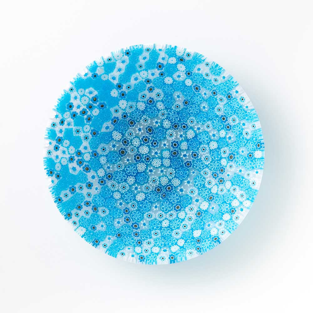 Ercole-Moretti-Classic-collection-ciotola-con-murrine-in-vetro-di-Murano-glass-murrina-bowl-azure-elegance-Basic_13C_216_2.jpg Ciotola Azure Elegance in murrine azzurre ø 13 cm - immagine 1