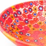 Crimson Bouquet bowl in red Millefiori Murano Glass ø 10.5 cm - Image 3