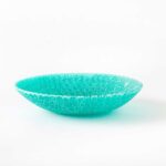 Lagoon bowl in turquoise Millefiori Murano glass ø 13 cm - Image 2