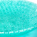 Lagoon bowl in turquoise Millefiori Murano glass ø 13 cm - Image 3