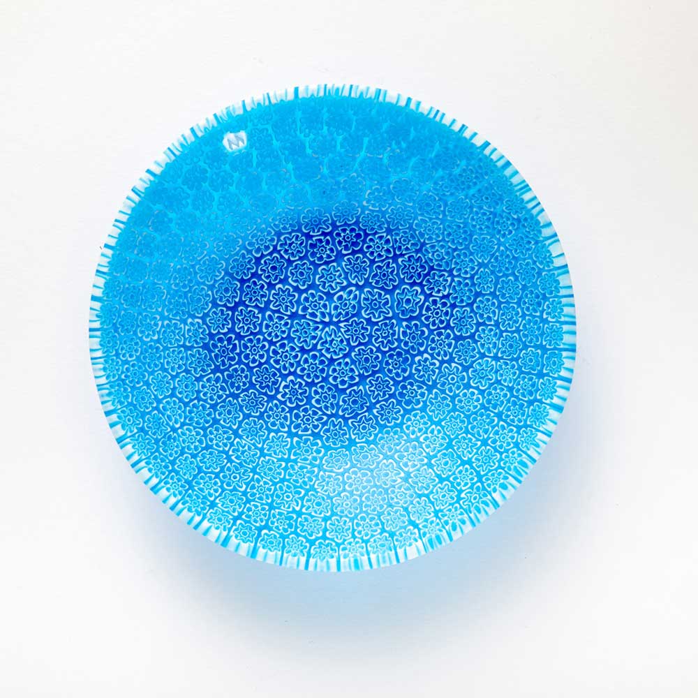 Ercole-Moretti-Classic-collection-ciotola-con-murrine-in-vetro-di-Murano-glass-murrina-bowl-oceanic-essence-Basic_105_49_2.jpg Ciotola Oceanic Essence in murrine azzurre ø 10,5 cm - immagine 1