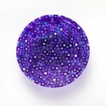 Pleiades bowl in blue Millefiori Murano glass ø 13 cm