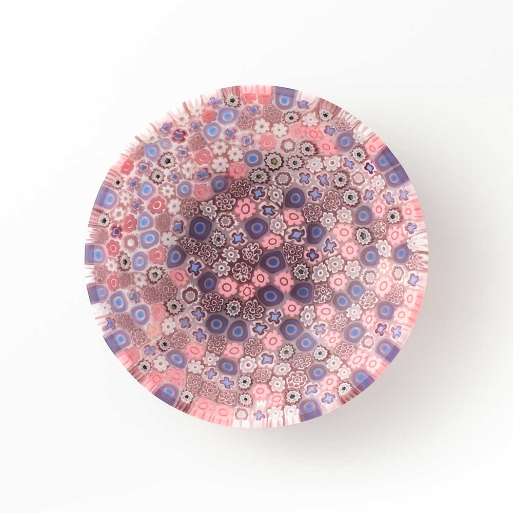 Ercole-Moretti-Classic-collection-ciotola-con-murrine-in-vetro-di-Murano-glass-murrina-bowl-rose-rhapsody-Basic_105_214_2.jpg Ciotola Rose Rhapsody in murrine rosa ø 10,5 cm - immagine 1