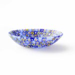 Starry Blossom bowl in blue Millefiori Murano Glass ø 10.5 cm - Image 2