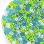 Barena plate in multicolor Millefiori Murano glass ø 13 cm - Image 3