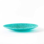 Lagoon plate in turquoise Millefiori Murano glass ø 24 cm - Image 2