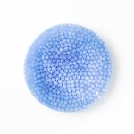 Sky Whisper plate in blue Millefiori Murano glass ø 13 cm
