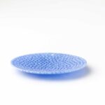 Sky Whisper plate in blue Millefiori Murano glass ø 13 cm - Image 4