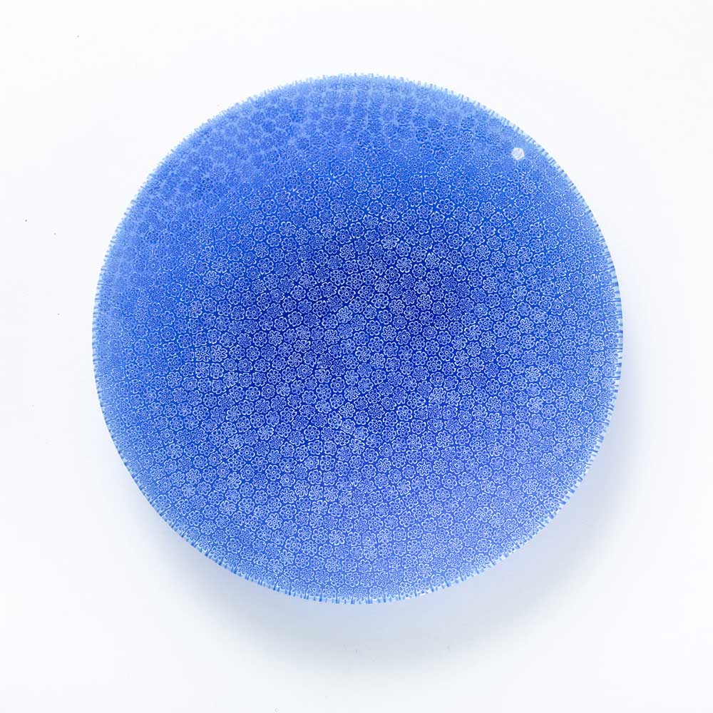 Ercole-Moretti-Classic-collection-piatto-con-murrine-in-vetro-di-Murano-glass-murrina-plate-sky-whisper-Basic_24_53_2.jpg Piatto Sky Whisper in murrine blu ø 24 cm - immagine 1