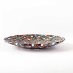 Visionary Eyes plate in multicolor Millefiori Murano glass ø 19 cm - Image 2