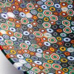 Visionary Eyes plate in multicolor Millefiori Murano glass ø 19 cm - Image 3