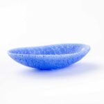 Sky Whisper oval bowl in blue Millefiori Murano glass10.5 x 7.5 cm - Image 2