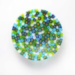 Santonico bowl in multicolor Millefiori Murano Glass ø 10.5 cm