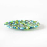 Santonico plate in multicolor Millefiori Murano glass ø 13 cm - Image 2