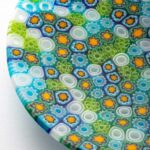 Santonico plate in multicolor Millefiori Murano glass ø 13 cm - Image 3