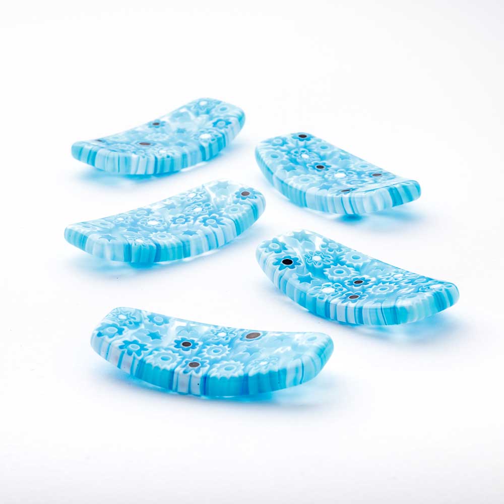 Ercole-Moretti-Hashioki-collection-poggia-bacchette-in-murrine-glass-chopstick-holders-azure-elegance-10351_SET5_216_1.jpg Set 5 poggia bacchette Azure Elegance in murrine - immagine 1