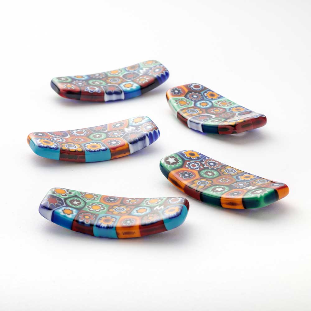 Ercole-Moretti-Hashioki-collection-poggia-bacchette-in-murrine-glass-chopstick-holders-millefiori-10351_SET5_100_1.jpg Set 5 poggia bacchette in murrine Millefiori - immagine 1