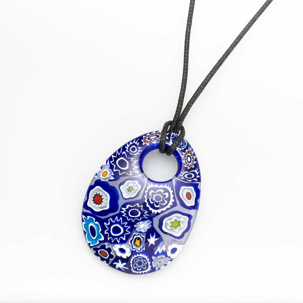 Ercole-Moretti-Oval-collection-pendente-in-murrine-in-vetro-di-Murano-glass-pendant-Pleiades-10459_B_1.jpg Pendente ovale Pleiades in murrine - immagine 1