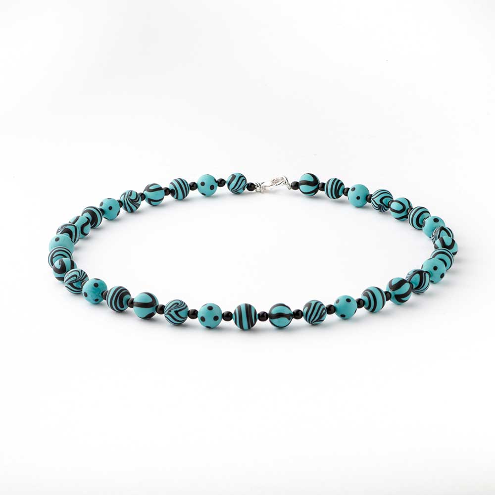Ercole-Moretti-Venetian-Decollete-collection-collana-in-perle-in-vetro-di-Murano-pearl-glass-necklace-Grooves-202430_50_TU_1.jpg Collana Grooves turchese 50 cm - immagine 1