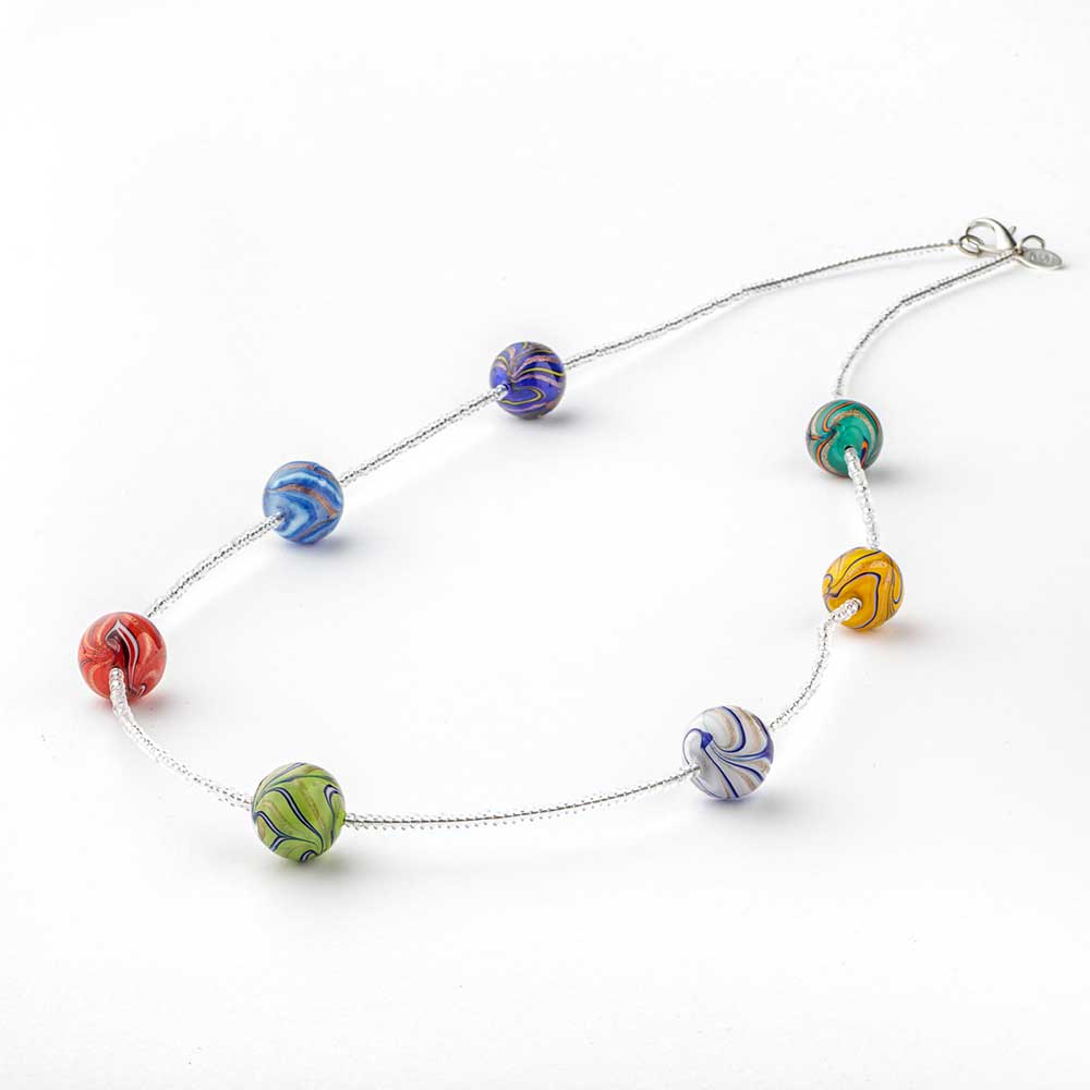 Ercole-Moretti-Venetian-Decollete-collection-collana-in-perle-in-vetro-di-Murano-pearl-glass-necklace-Plume-202414_70_MIX_1.jpg Collana Plume multicolor 70 cm - immagine 1