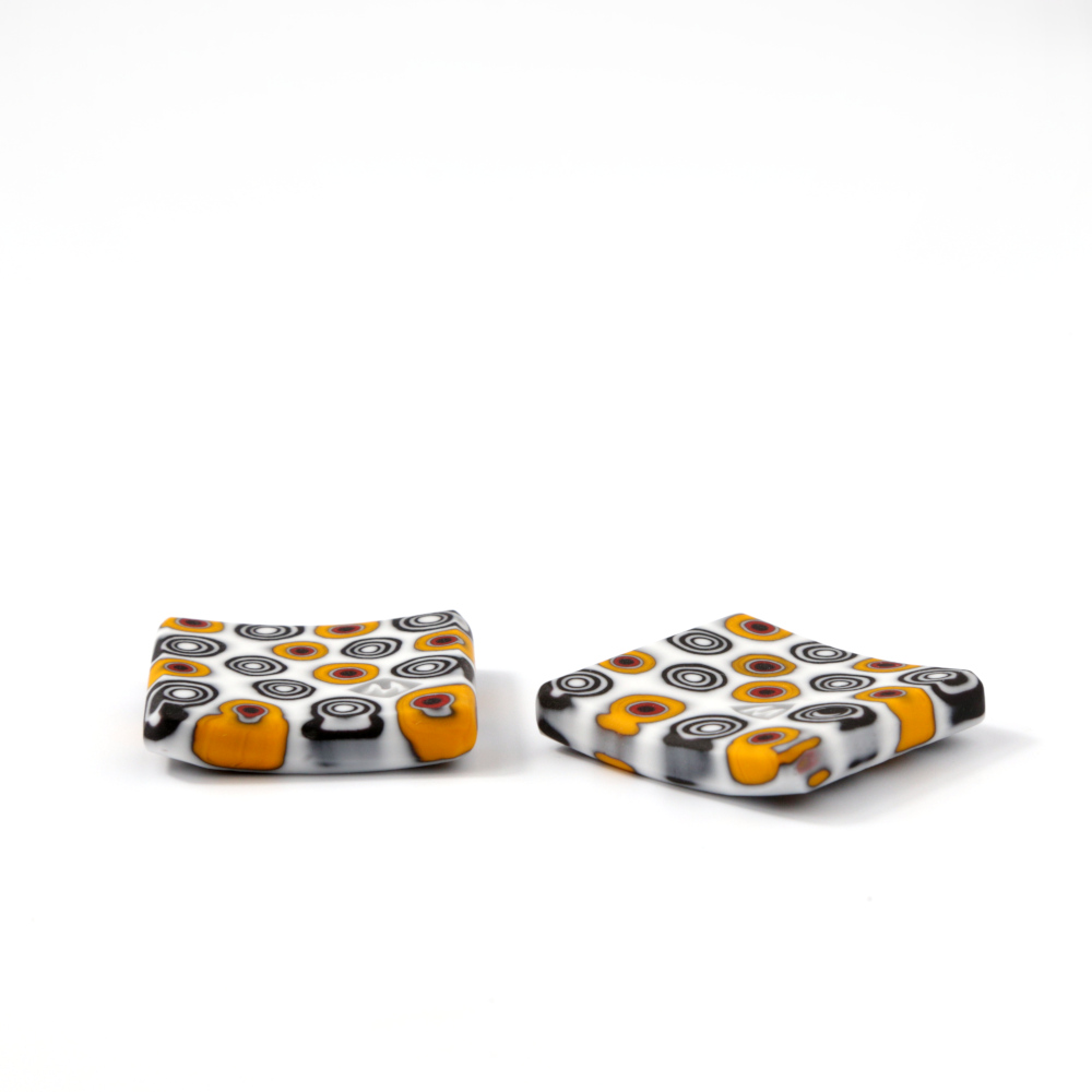 Ercole-Moretti-Design-collection-poggia-bacchette-in-murrine-glass-chopstick-holders-Design-C_chop_3_1 Set 2 poggia bacchette Asia C in murrine - immagine 1